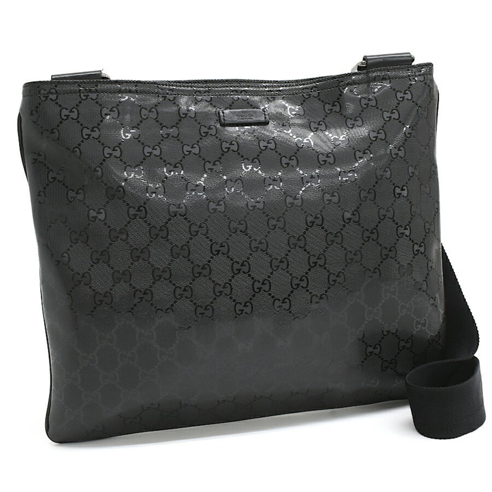 Gucci Crossbody Shoulder Bag GG Imprime Black